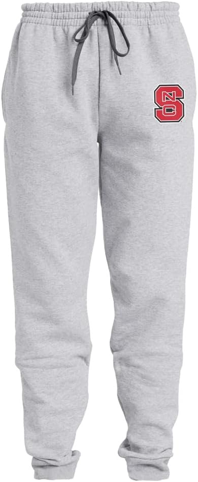 Campus Lab Officially Licensed Jogger Sweatpants Unisex for Men & Women with Pockets School Logo Athletic Heather Collection