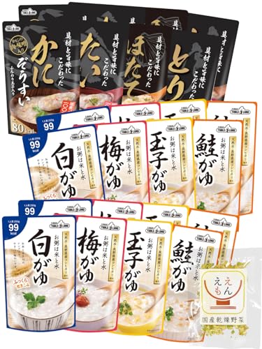 レトルト食品 おかゆ 雑炊 和風 8種24食 詰め合わせ セット テーブルランド レトルト お粥 ご飯 常温保存 保存食 国産乾燥野菜