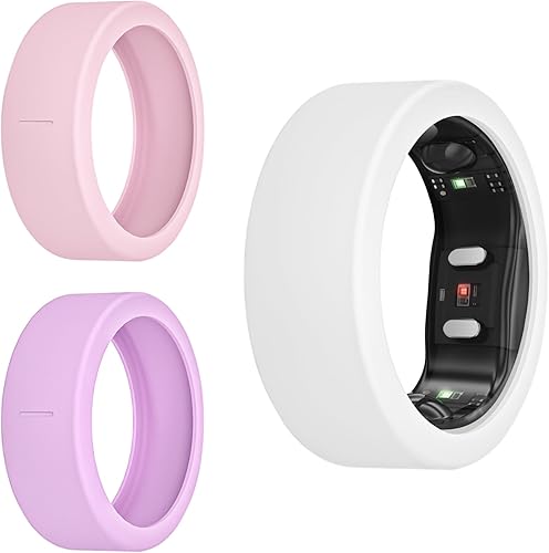 Miniatura 15 de Paquete de 3/6 fundas de anillo para RingConn Gen 2 Air, protector de anillo de silicona elástico para RingConn Gen 2/1, accesorios de
