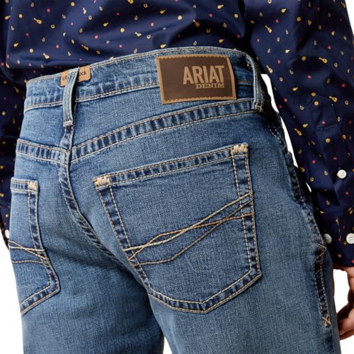 Image of ARIAT Men M5 Straight Calico Straight Leg Jean
