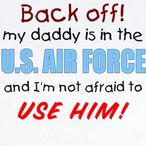 CafePress U.S. Air Force Daddy Infant Bodysuit Cute Infant Bodysuit Baby Romper2