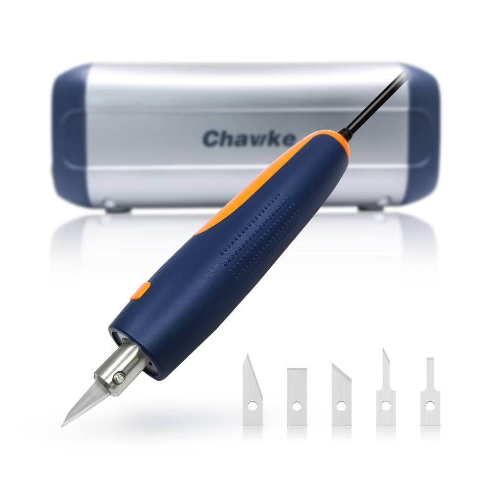 Photo 1 of Chawke Profession 65W Ultrasonic Cutter Knife 40kHz Vibration Cutting 3D Print Resin, Dental Model Plastic, Car Modification Carbon fiber Acrylic Trimming Deburr DIY Power-driven Tools (Pro Version)
