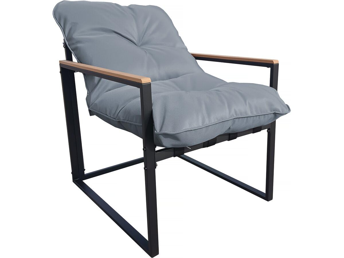 Habitat et Jardin Muebles de jardín Jules - 4 plazas - Gris/Negro