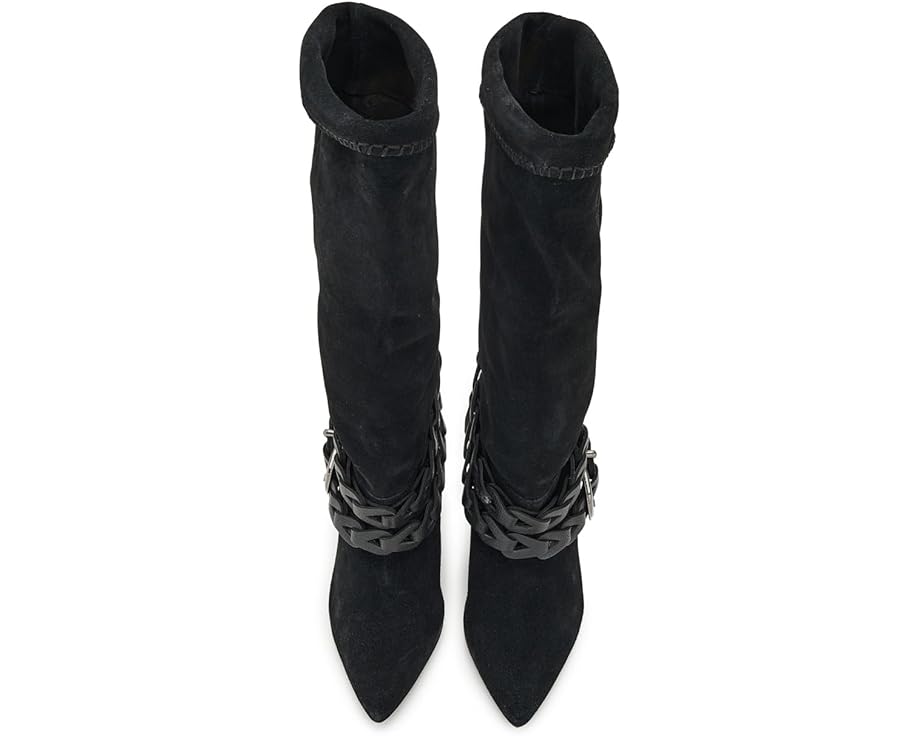Free People Bridget Belt Slouch Boots - Top View