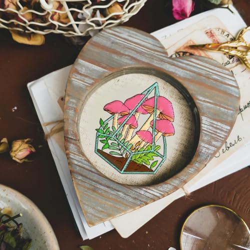 BENECREAT 31pcs Water Soluble Embroidery Stabilizers, Geometric Vessel Stick and Stitch Embroidery Paper Wash Away - Image 4