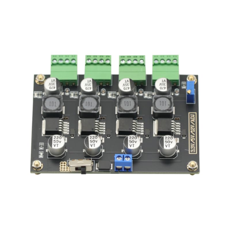 LM2596 Multi Channel Switching Power Supply 3.3V/5V/12V/ADJ Adjustable Voltage Output Power Supply Module3