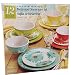 Laurie Gates - 12 Piece Melamine Dinnerware Set