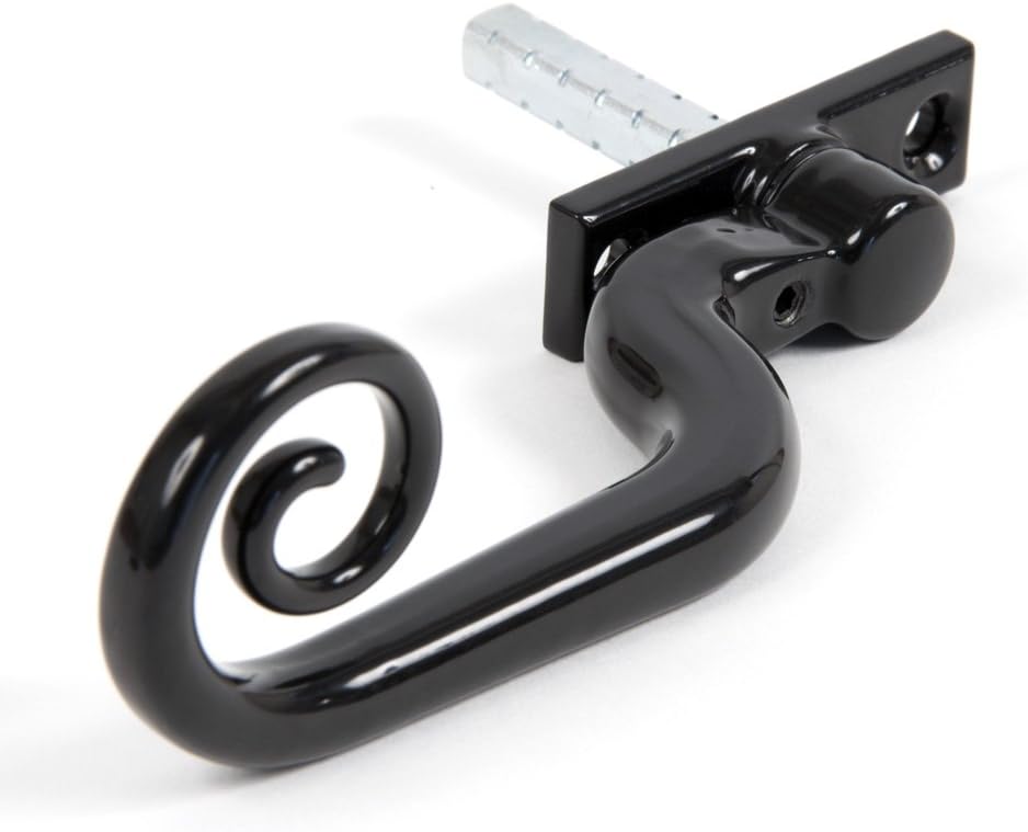 Deluxe Left Handed Monkeytail Espag Handle - Black