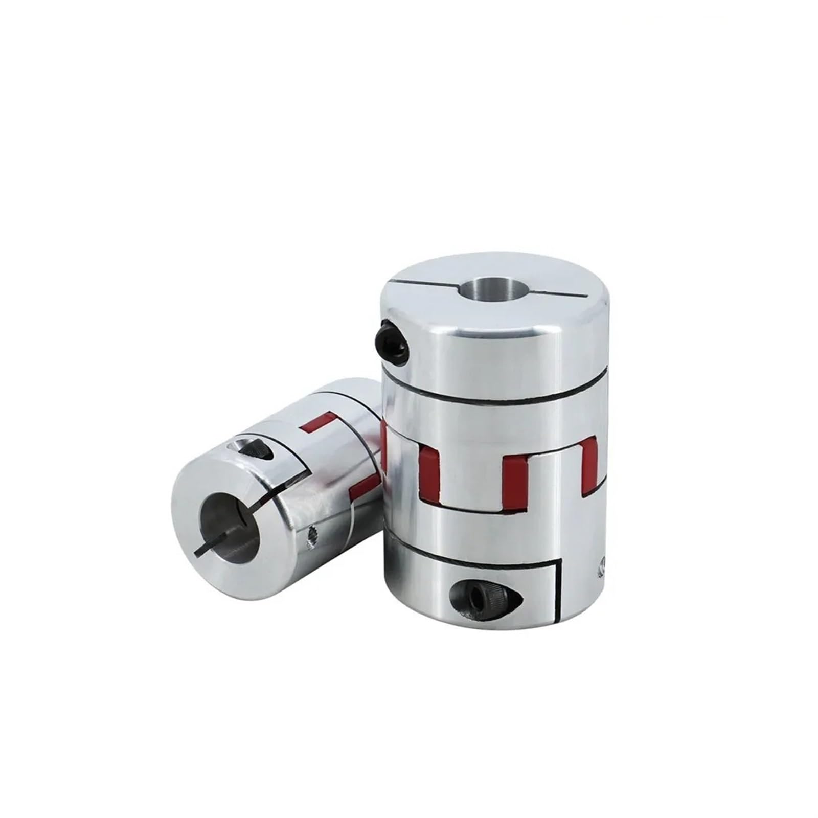 1pc Flexible Jaw Spider Plum Coupling Shaft Coupler D40 L55mm 8mm 12mm 14mm 19mm with a Keyway 5mm at one end for 3D Printer(14-14(5mm Keyway))