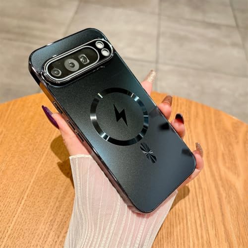 Google Pixel 9A �P�[�X �O�[�O���s�N�Z��9A �P�[�X MagSafe�Ή� �ϏՌ� TPU �\�t�g �}�b�g �}�O�l�b�g���� ���C�����X�Ή� ����~�� ������� ���킢�� �y�� ���^ ��ʃ����Y�ی� �V���v�� �؍� �}�O�Z�[�t�Ή� for go