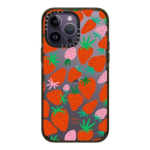 Coque iPhone 14 Pro Max CASETiFY Impact noir brillant