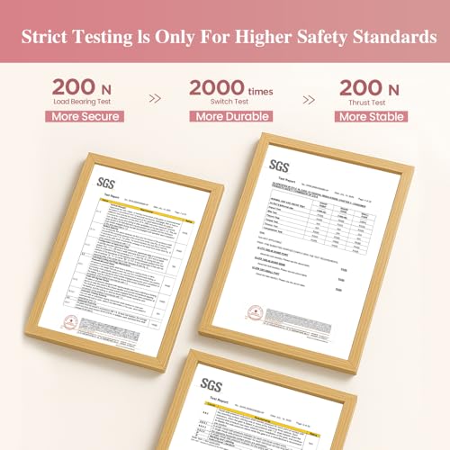 InnoTruth 36" Extra Tall Baby Gate for Stairs, 28.9-42.1" Dog Gates for Doorways One-Hand Open,Dual Lock Dog Gates for The House, Hallways, Bedroom, Separate Pet & Baby,Easy Install Safety Gate,Black - Image 6