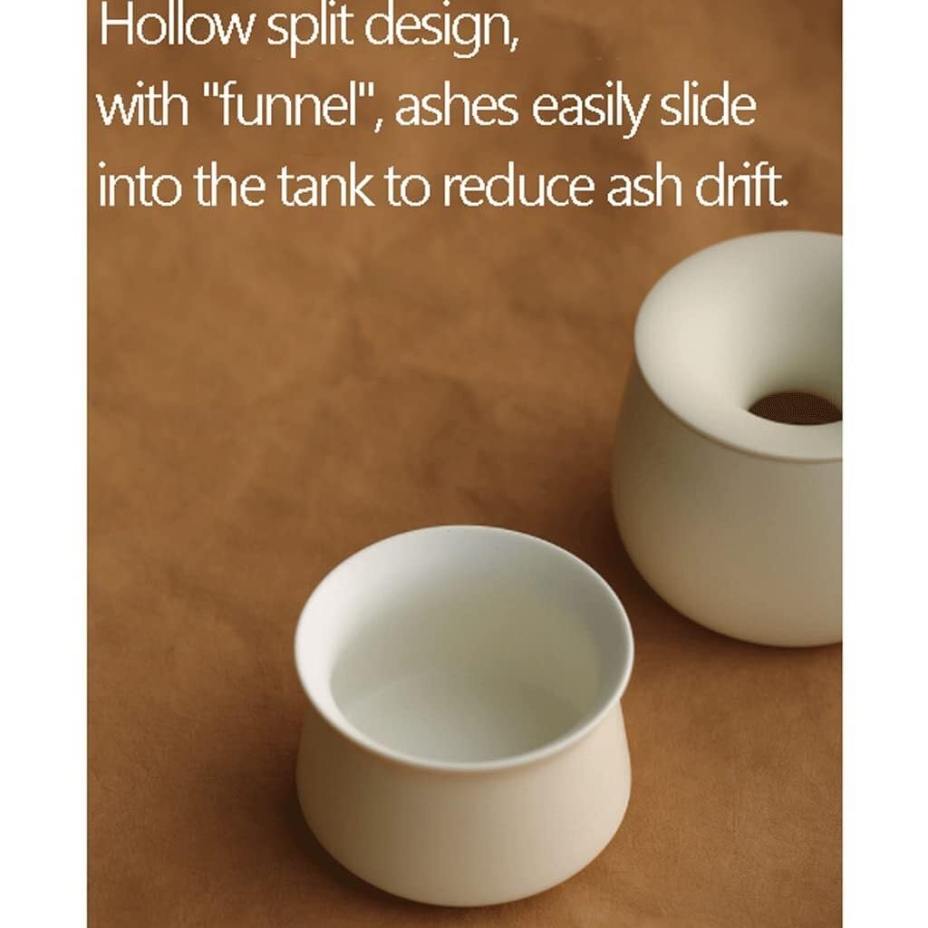 Portacenere Elegante Posacenere Creativo in Ceramica Posacenere da Tavolo Semplice Ashtray da Tavolo
