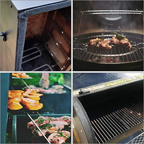 Smoker Gasket Seals, 1/2" x 1/8" 15 FT High Temp Gasket Smoker Chef