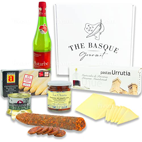 The Basque Gourmet - Cesta Gourmet Para Regalar De Productos De Euskal Herria Lote 2 The Basque Gourmet - Cesta Gourmet Para Regalar De Productos De Euskal Herria Lote 2