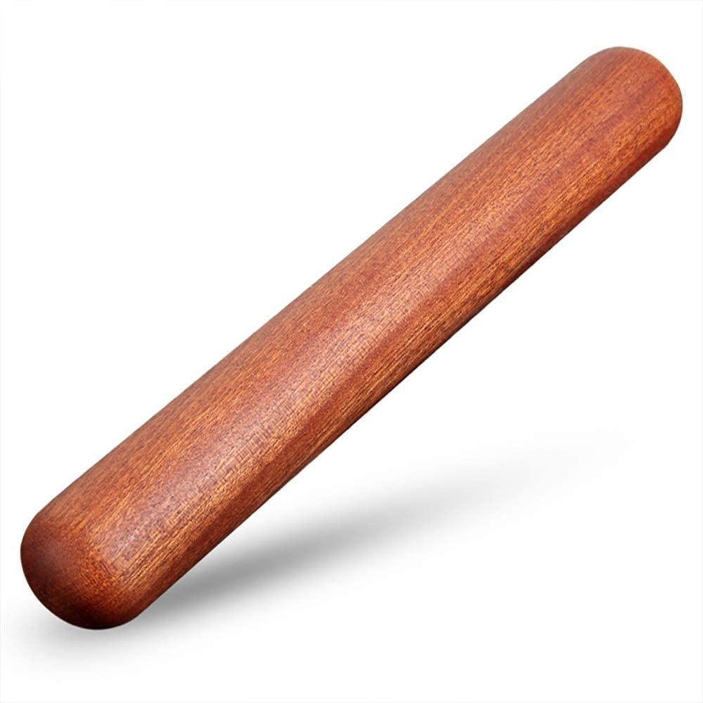 ACiyD Mattarello - Mattarello in Legno per Fondente, Crosta di Torta, Biscotto, Pasticceria, Pasta - Costruzione Liscia - Utensile da Cucina Essenziale (Dimensioni: Medio) (L)