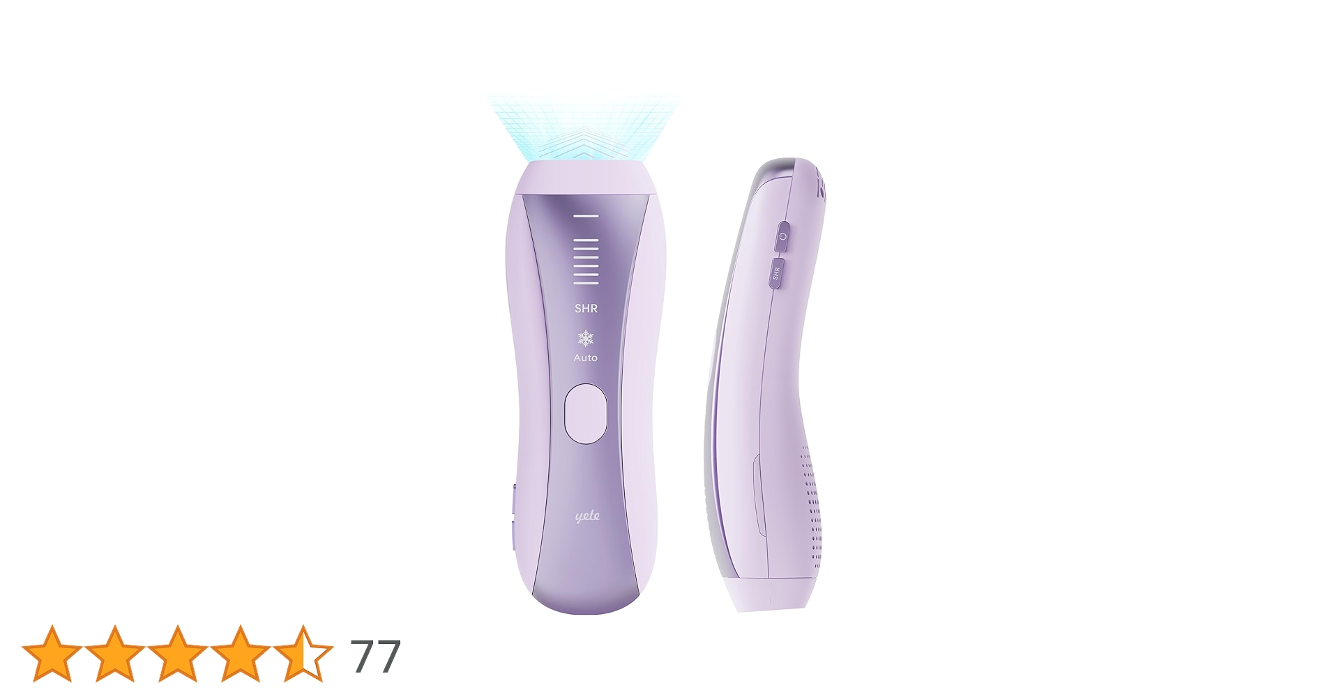 yete エイティー IPL光脱毛器 新型 パープル 脱毛器具 YETE 脱毛器 IPL