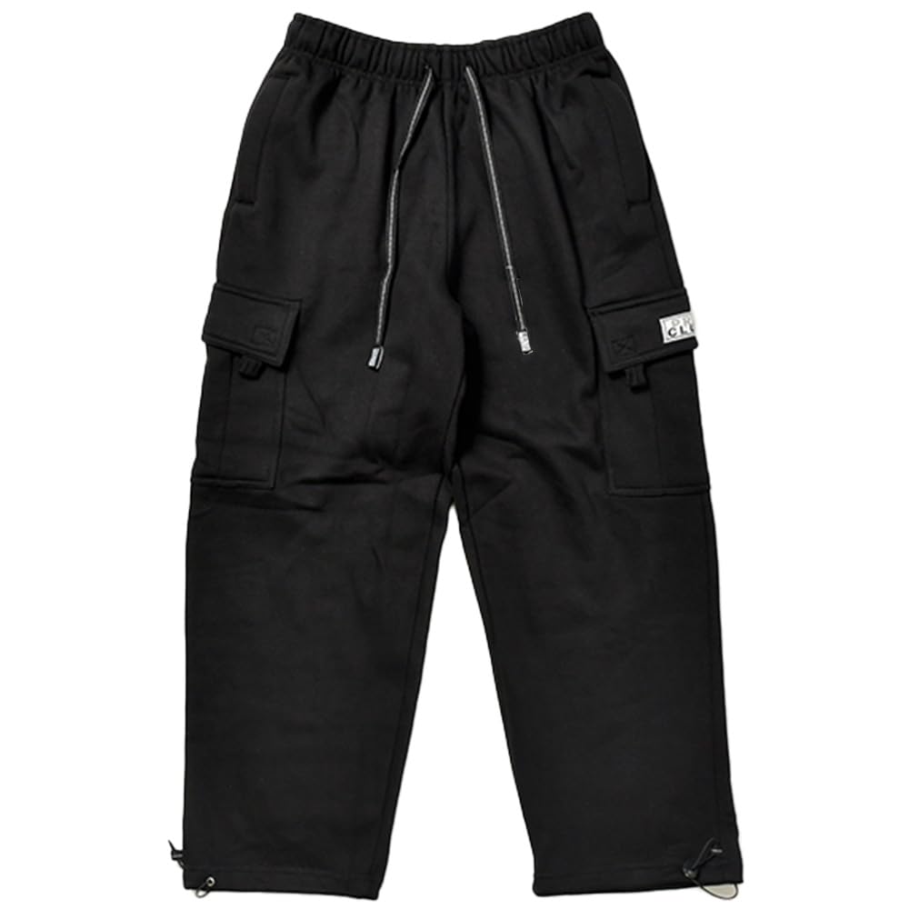 Amazon | [プロ クラブ] スウェット カーゴパンツ (XL, ブラック