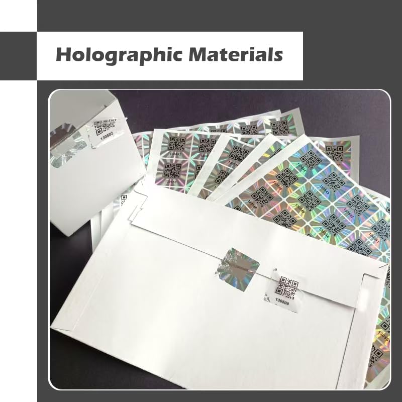 500pcs QR Code Hologram Warranty Void Sticker,Tamper Proof Security Seal Labels with Serial Number,Tamper evident Sticker(1x1 inch)… - Image 6
