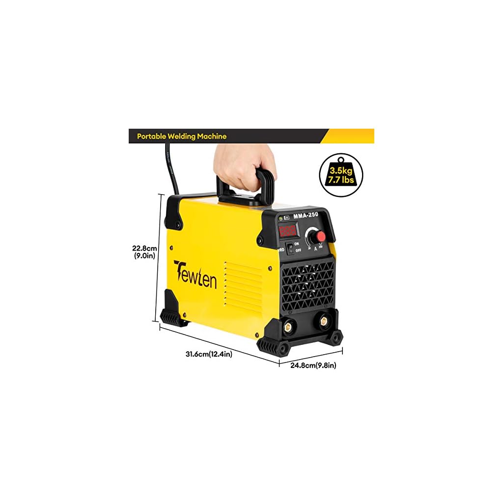250A 110/220V ARC Welding Machine Kit, TEWLEN Stick Welder VRD Hot
