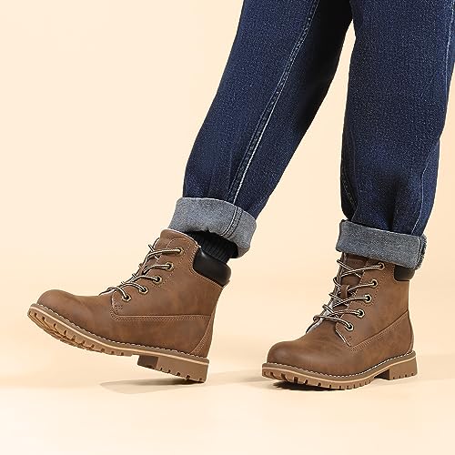 Bruno Marc Boy'S Winter Snow Boots Outdoor Ankle Boots,Brown,Size 6 Us Big Kid Sbsb2302K thumb #6