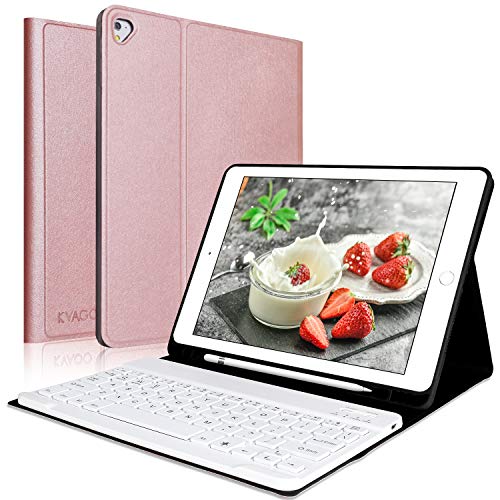 iPad Keyboard Case 9.7 inch, Compatible with iPad 6th Generation,iPad 5th Generation, iPad
