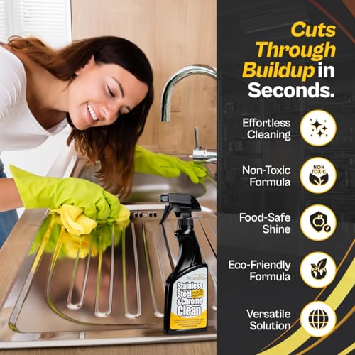 Kit para acero inoxidable FLITZ con pulidor y paños miniatura 5