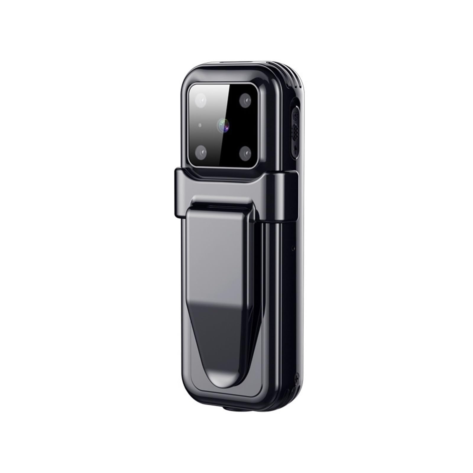 Kamera Sportowa HD Mini Kamera Noktowizyjna Wideo Dyktafon Kamera Na Deskę Rozdzielczą DVR Kask Rowerowy Magnes Ssący Klips Z Tyłu Przejrzystość Precyzja(Built-in 8G)