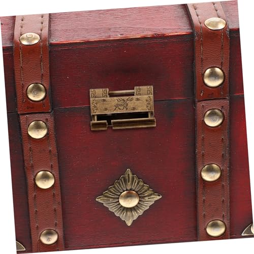 Image of Vintage Padlocks Old Keys Style Mini Lock Key for Jewelry Box Decorative Padlock Latch for Wooden Cabinet Antiqued Design