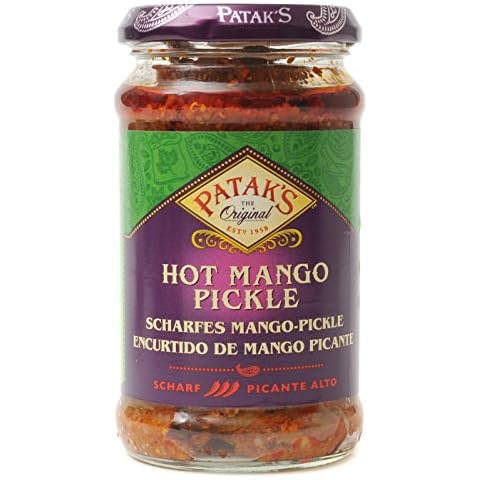 Patak's Hot Mango Pickle 283g Cover