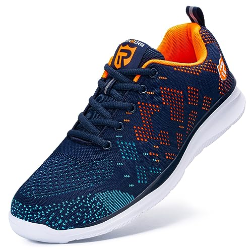 LARNMERN Zapatos de Seguridad para Hombre Mujer Anti-Piercing Punta de Acero Zapatillas de...