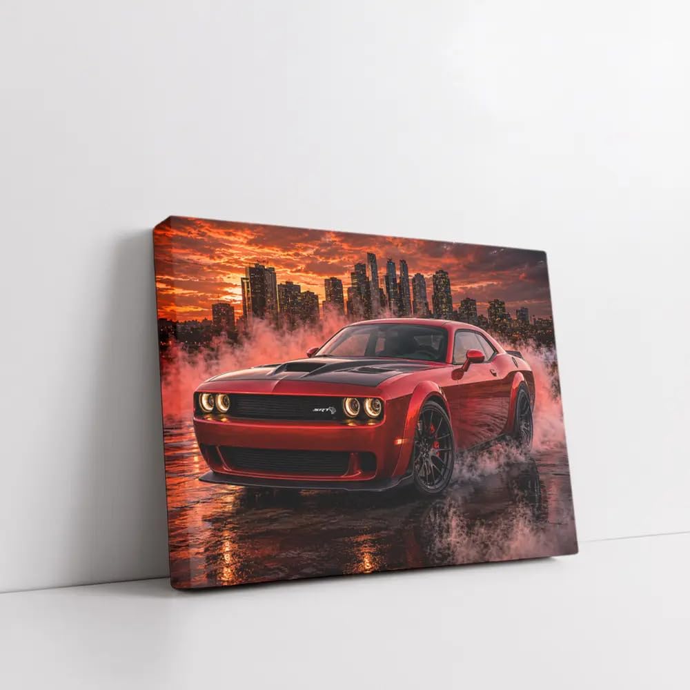 Amazon.com: Wall Art Car Vehicle Bedroom Posters Large Dodge
