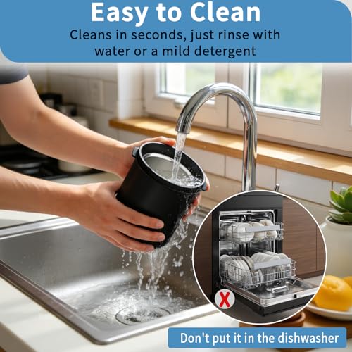 Image of Ice Cream Maker Machine with Pre-Freeze Bowl, Rechargeable Homemade Ice Cream Maker, 20 /30 Min Electric Small Ice Cream Machine for Gelato, Frozen Yogurt