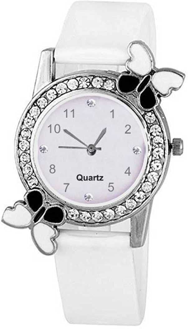 TEKZIE Butterfly Colourful Combo Watch for Girls & Women. (White) (B09NGLF7KQ) Amazon Price History, Amazon Price Tracker