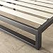 ZINUS Trisha Metal Platforma Bed Frame / Wood Slat Support / No Box Spring Needed / Easy Assembly, Queen