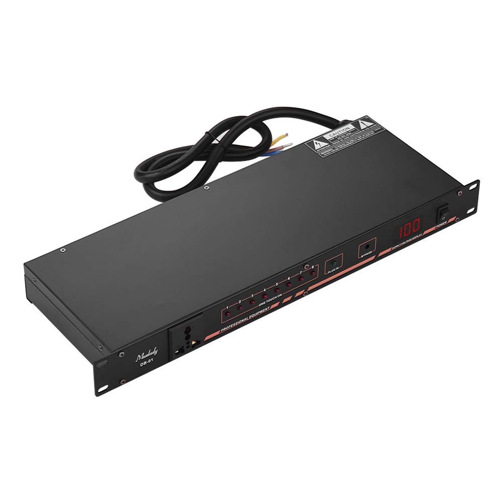 Buy DB-01 9-Outlet Rack Power Sequence Controller Conditioner Surge ...