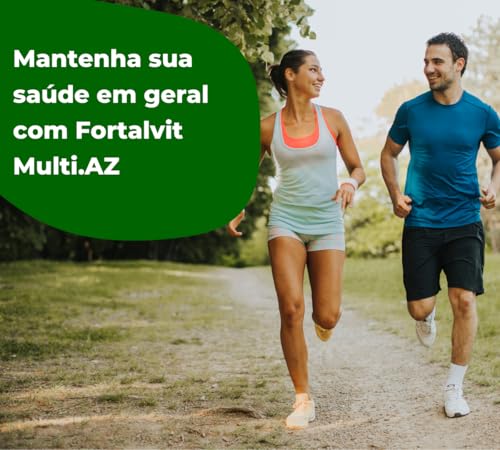 MultiAZ - Longa Duração: 3 Meses de Uso, 19 Vitaminas e Minerais Essenciais, Multivitamínico 90 Cáps