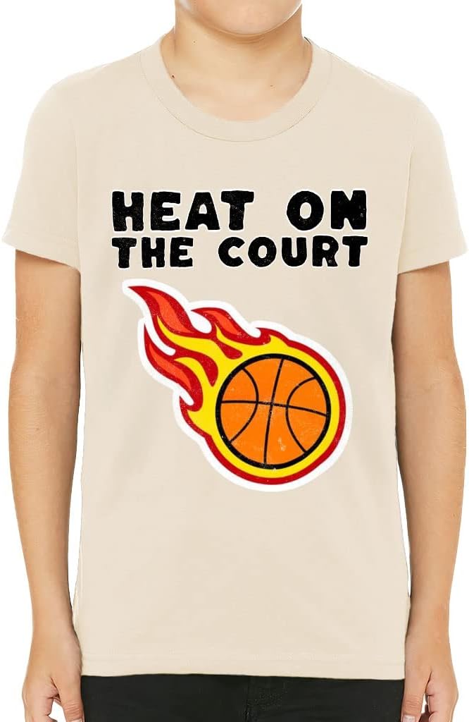 Cool Basketball Kids' T-Shirt - Cute Design T-Shirt - Quote Tee Shirt for Kids