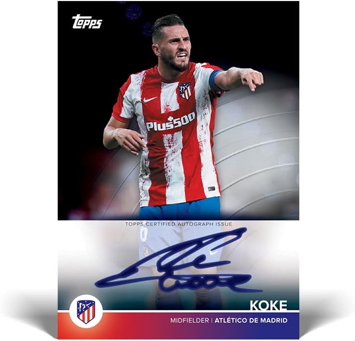 Topps Atletico de Madrid Official Team Set