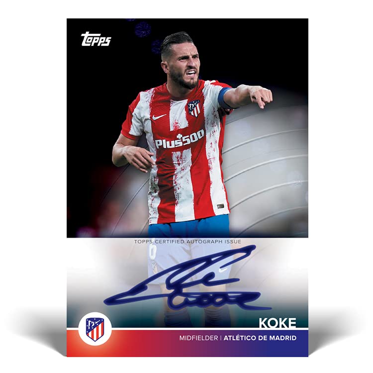Topps Ensemble officiel de l'équipe de l'Atletico de Madrid