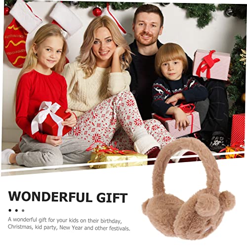 VALICLUD 1pc Cartoon Ear Muffs for Boys and Girls Cute Cold Ear Lightweight Design for Birthdays Christmas Color3