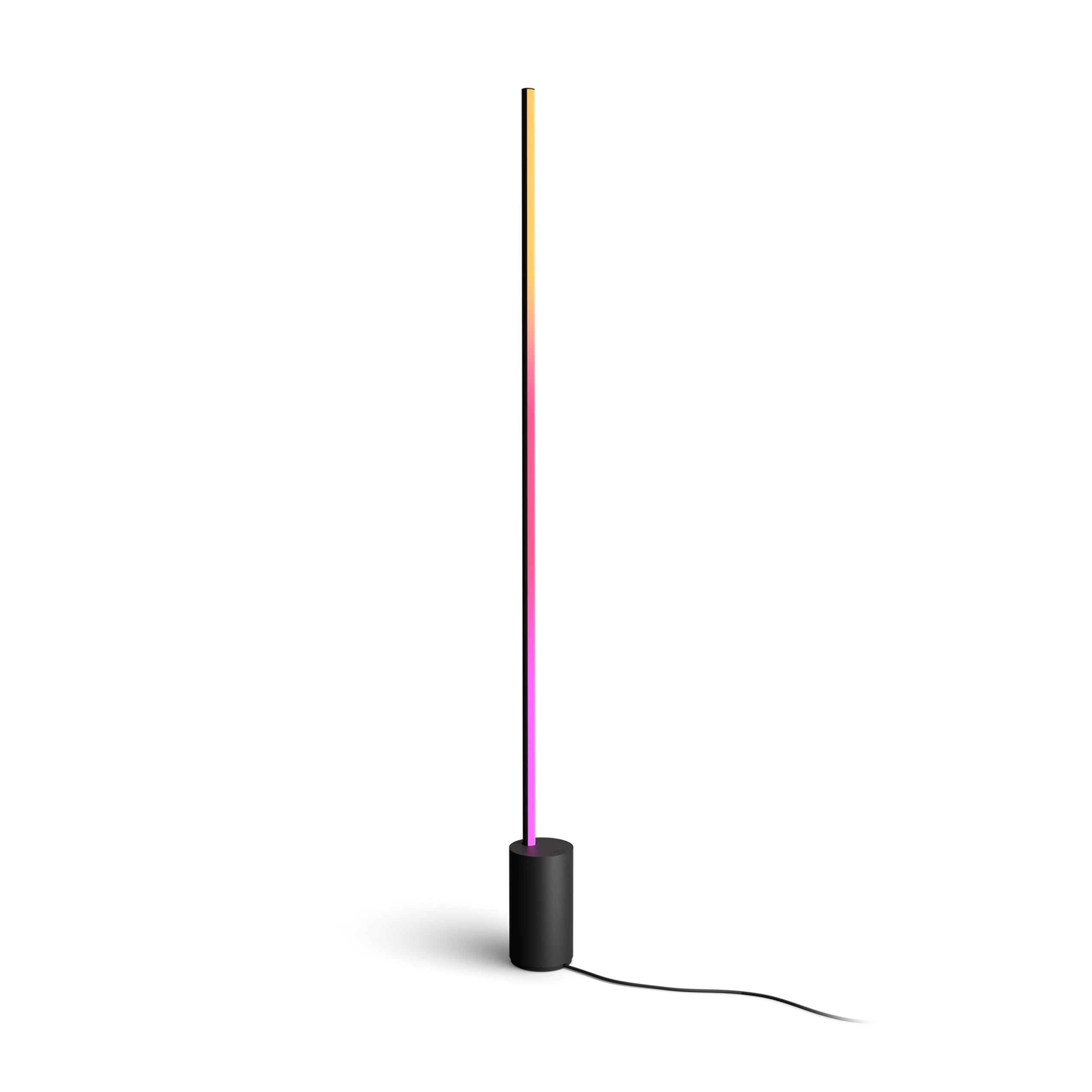Philips Hue White and Color Ambiance Gradient Signe Noir Lampe sur pied Bluetooth Compatible Alexa Google Assistant Apple Homekit