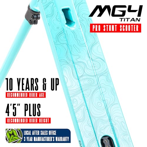 Image of Pro Stunt Scooter for Kids and Teens Ages 8-12 - Lightweight Durable Trick Scooter for Skatepark and Street - Easy Assembly - Madd Gear MG4