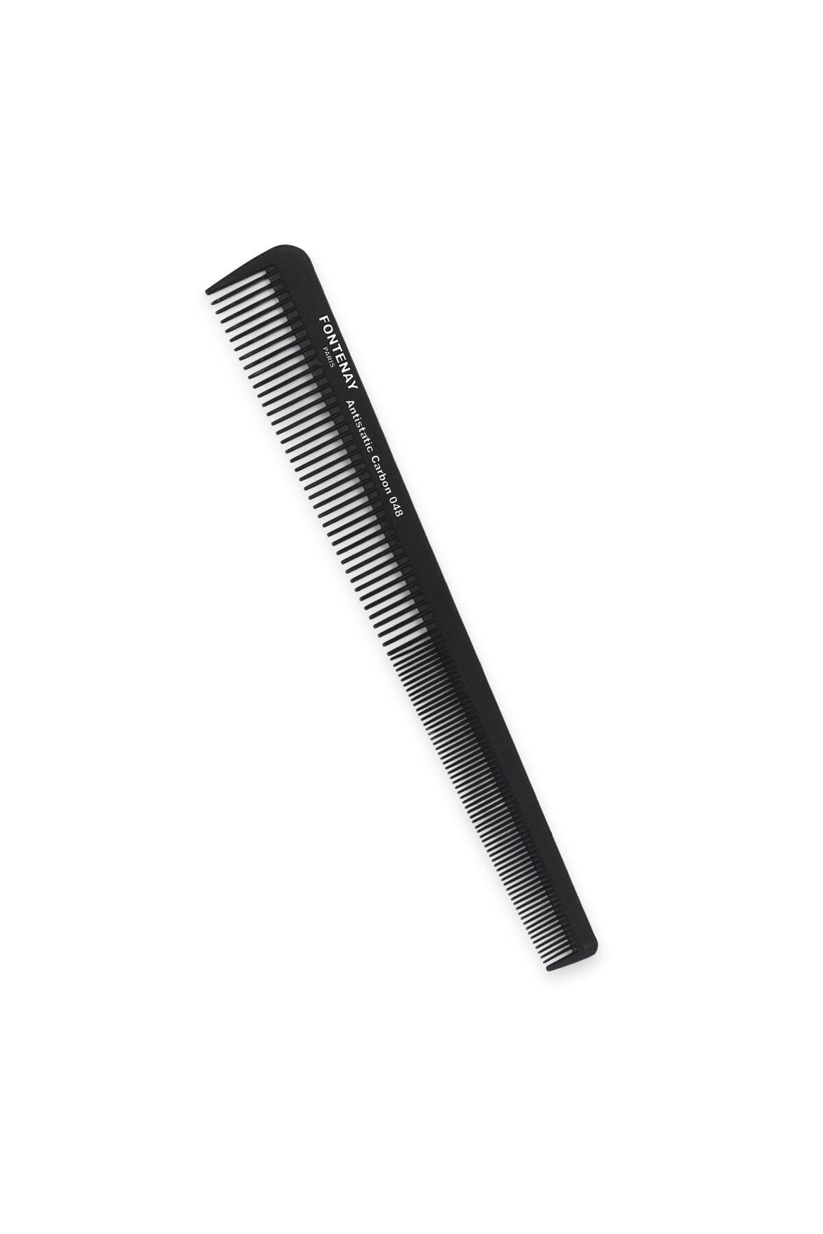 Fontenay Profesyonel Antistatic Carbon Tarak 048 Siyah