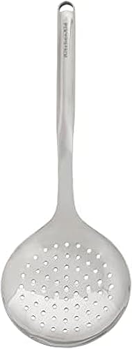 KitchenAid Colador prémium con gancho para colgar, 14 pulgadas, acero inoxidable