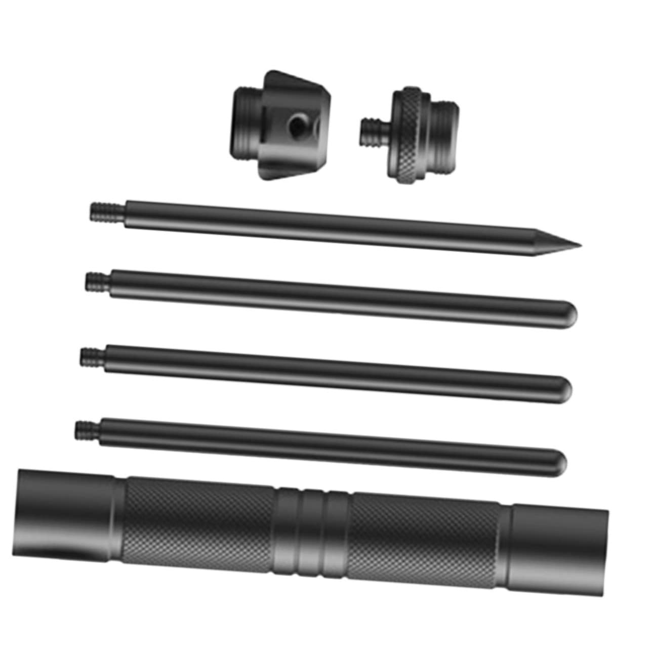 POPETPOP Folding Lamp Tripod Durable Aluminum Alloy Stand for Outdoor Use Portable Bracket for Camping