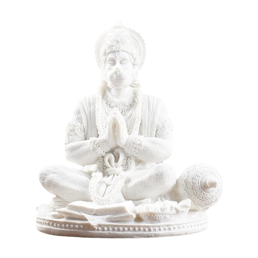 Yanwuwa R Esins Hanuman Figurine Hindu Of Strength Buddhas Statues Sculpture Desktop Decors Fo Home And Office