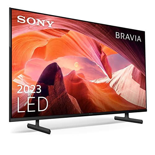 Sony Bravia 43X80L Smart TV 43″ con 4K HDR, Procesador X1, Google TV, Dolby Vision y Atmos, Asistentes de Voz Google y Alexa, Funciones Eco, Bluetooth, Chromecast Incorporado, 2023