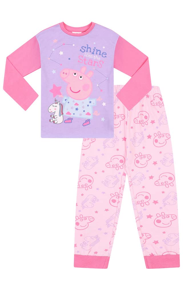 Peppa PigGirls Shine Like The Stars Long Pyjama Set