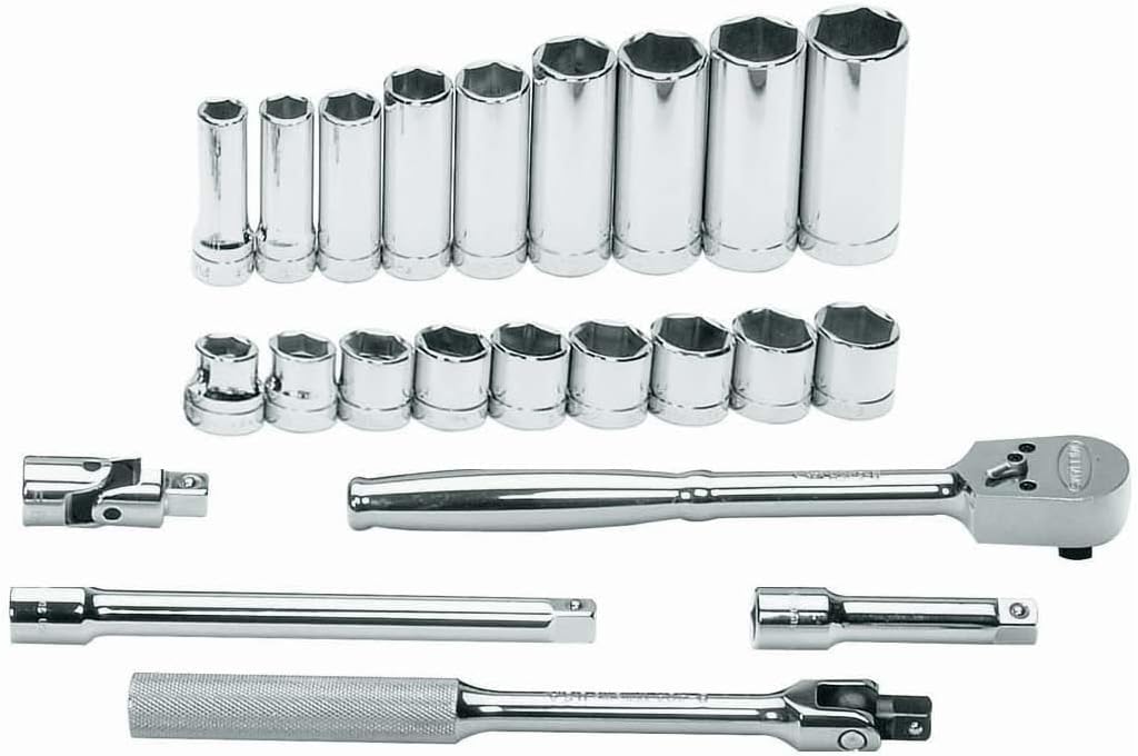 Williams WSB-23HF 23-Piece 3/8-Inch Drive Socket and Drive Tool Set